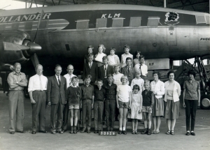 F562 Schoolreisje naar Schiphol 1963